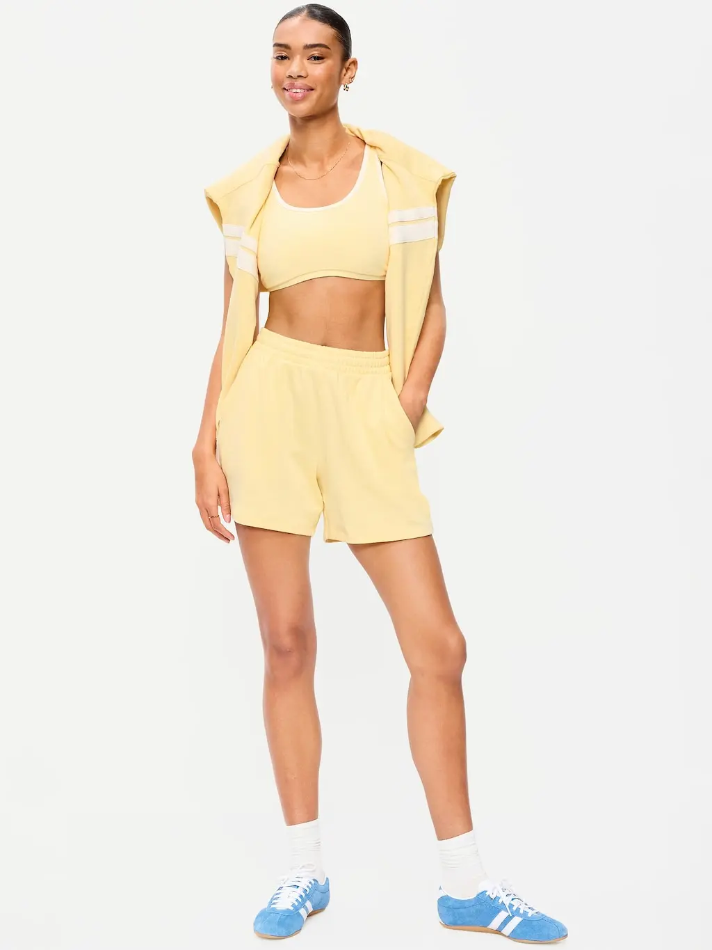 Old Navy Women's High-Waisted Pull-On Shorts -- 5-inch inseam