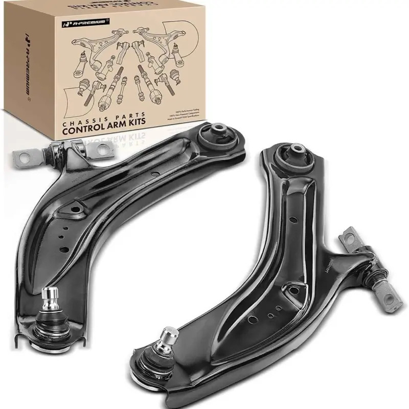 New/Like New A-Premium 2 x Front Lower Control Arm, with Ball Joint & Bushing, Compatible with Nissan Rogue 2014-2019, Rogue Sport 2017-2019, Qashqai 2017-2019