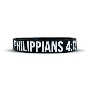 PHILIPPIANS 4:13 VERSE Wristband PHILIPPIANS 4:13 VERSE Wristband