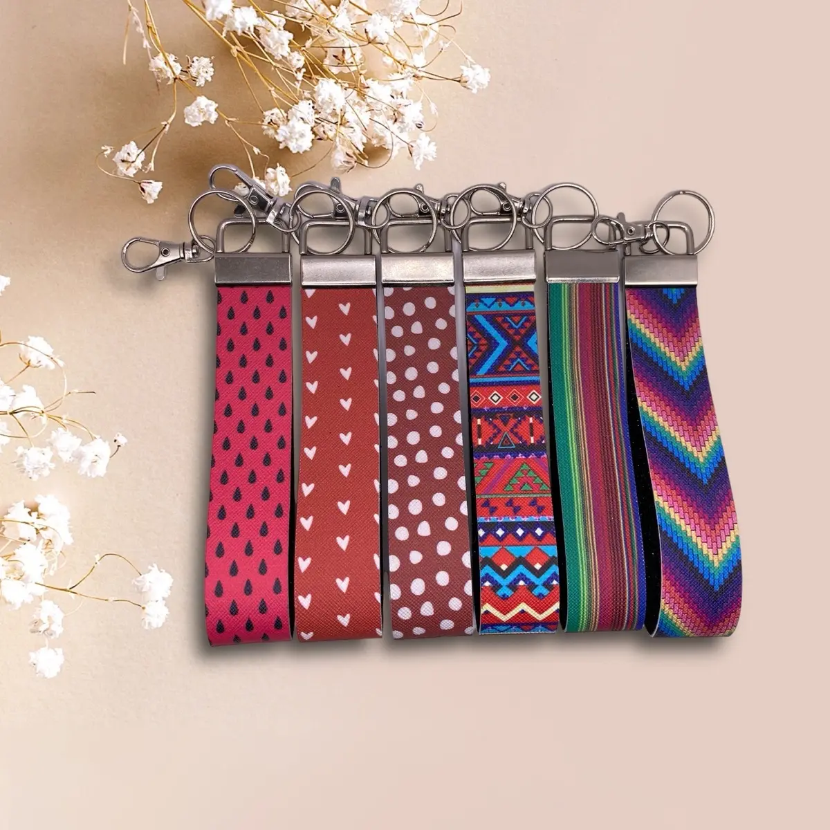 Faux Leather Wristlet