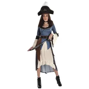 Elegant Posh Pirate Women's Halloween Costume