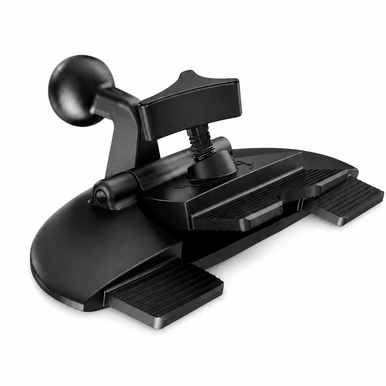 Universal CD Slot Mount with 17mm Ball Adapter for Garmin GPS CarPlay Screen Phone Holder Compatible with 4 to 11 Inch Devices Stable Easy Install