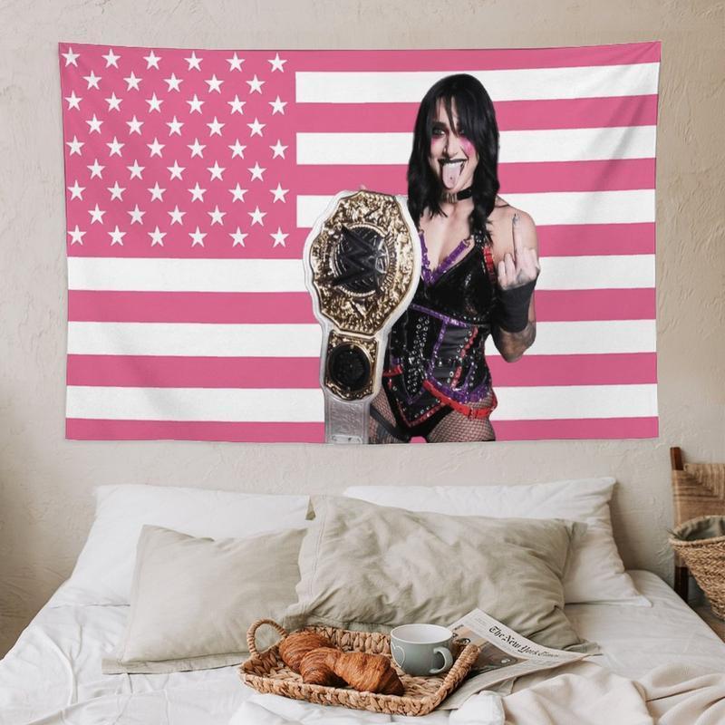 Rhea and Ripley wall tapestry poster for college dorm cave bedroom living room office party decoration gift Decorative Light