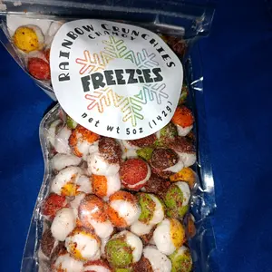 FREEZIE chamoy rainbow crunchies sweet candy snack Crunchy Crispy Tangy mexican