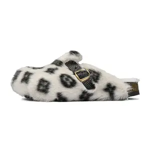 Women Men High-Quality Faux Fur , Anti-Slip Warm Outdoor Shoes, Casual Fashion Winter Slippers, Perfect Gift Choice