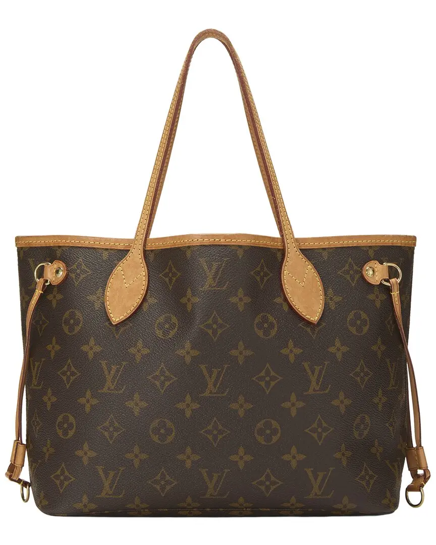 Louis Vuitton Brown Monogram Canvas Neverfull PM (Authentic Pre-Loved)