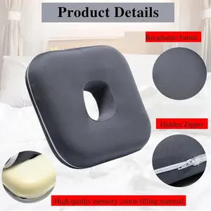 Ear Piercing Pillow for Side Sleepers---CNH and Ear Pain Ear Inflammation，with an Ear Hole Sleeping Pillow, Ear Guard Pillow