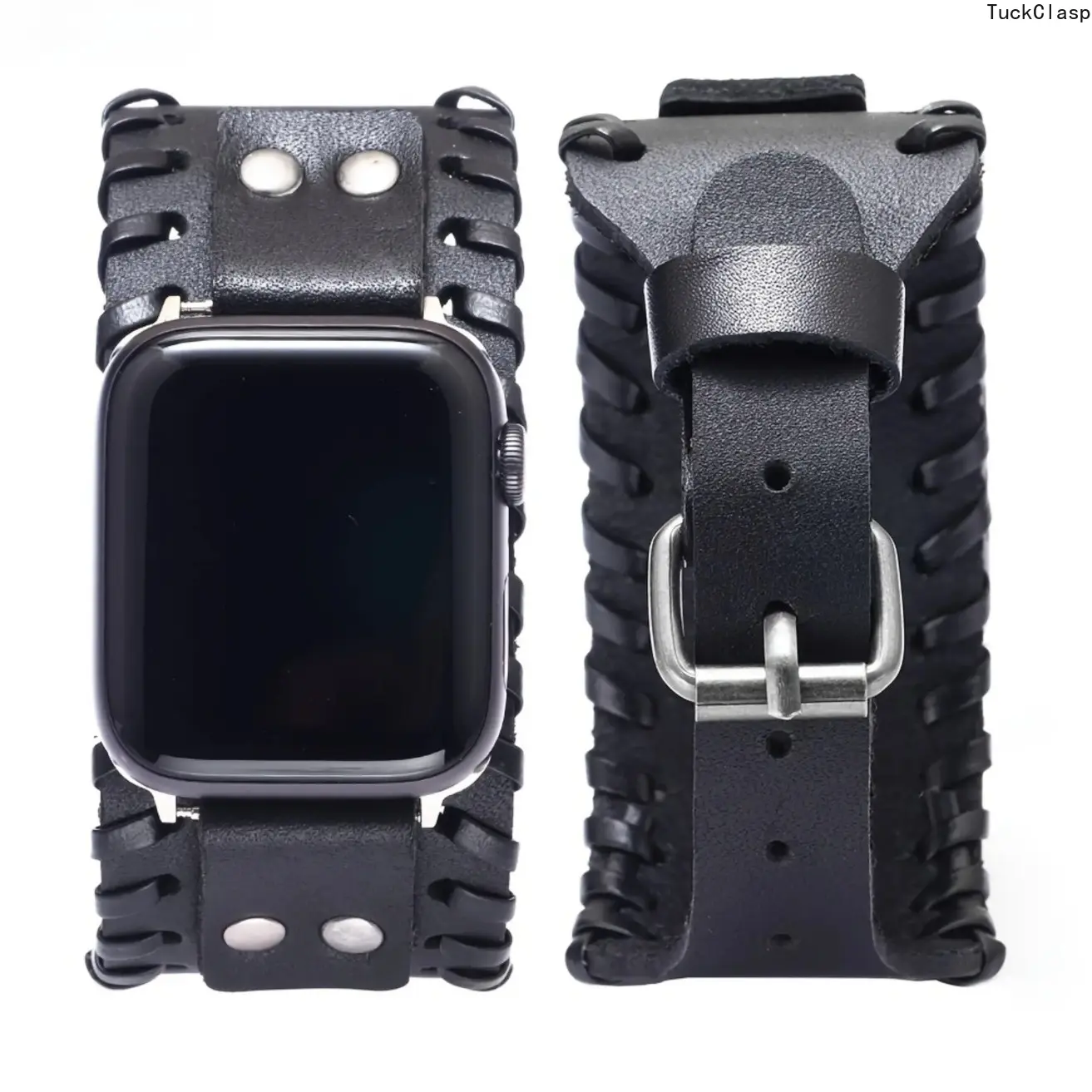 2026 NEW Upgrade Your Watch with This Stylish Punk Watchband - for Smart Watch Ultra Series 10 9 8 7 6 SE 5 4 3 Band Fit iWatch 38 40 41 42 44 45 46 49mm Watch Strap
