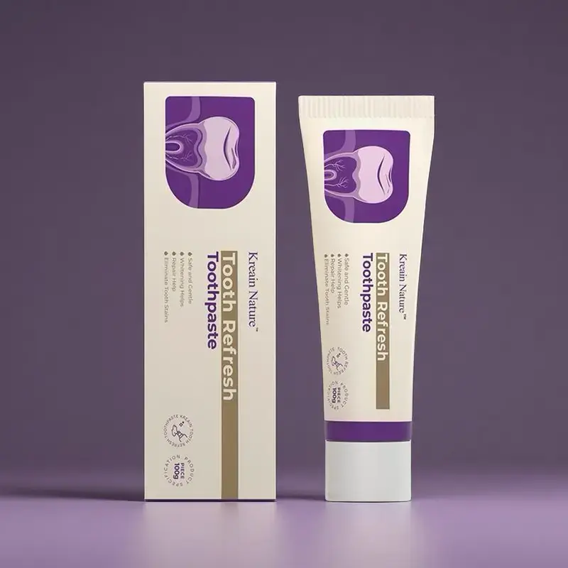 Kreain Nature 7 Tooth Refresh Toothpaste for Fresh Breath Prevent Tooth Loss with Natural Ingredients Gentle Care for Tooth Sensitivity Toothache Care for Dental Health #DealsForYouDays#summerwins