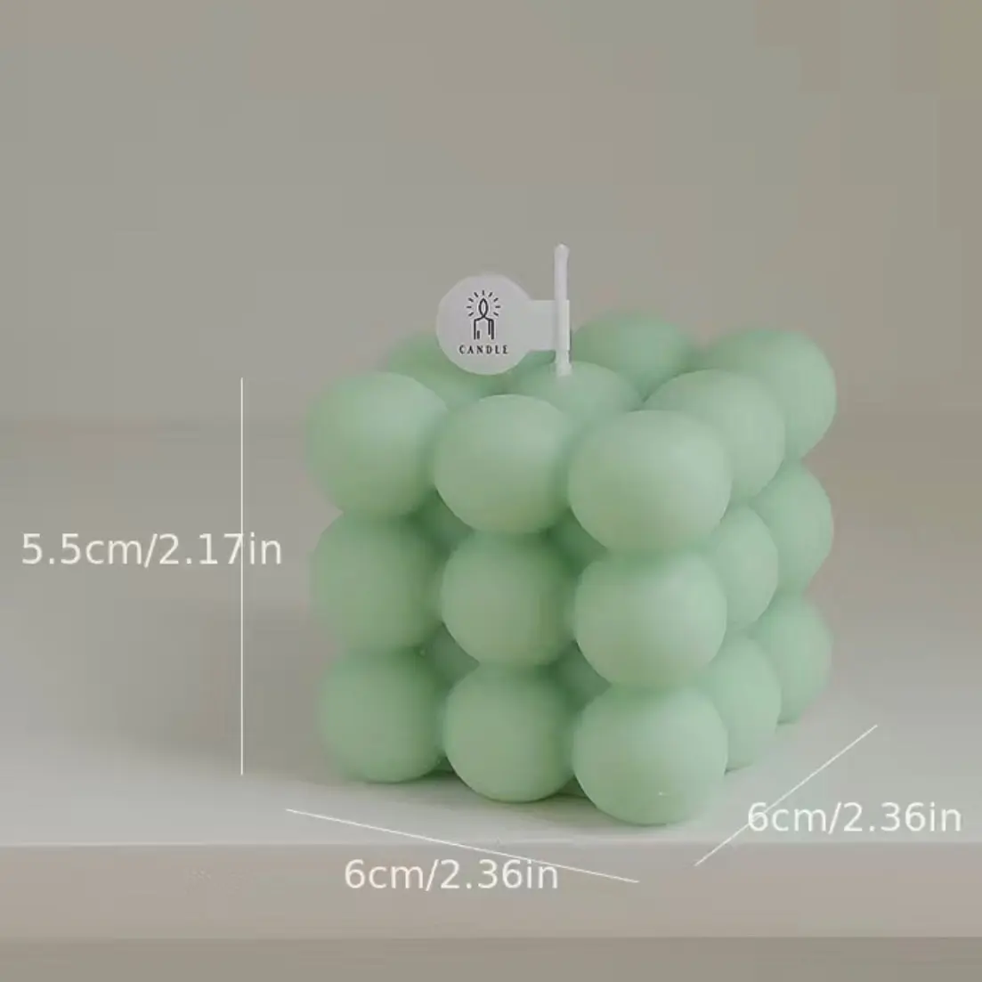 Bubble candle