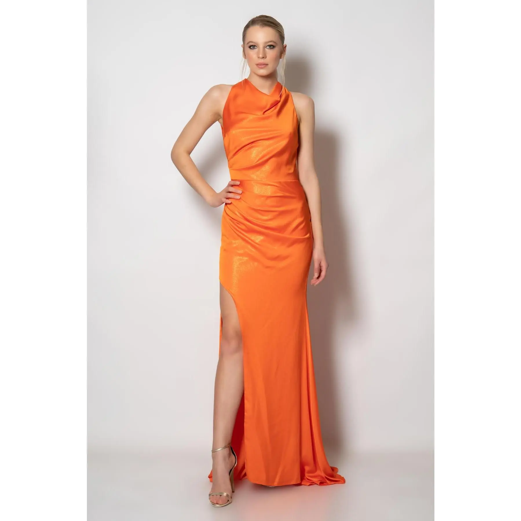 Azalea Orange Dress