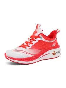 Unisex's Colorblock Lace Up Walking Shoes, Casual Sporty Breathable Comfortable Sneakers, Fashionable Sports Shoes for Gym Workout Running