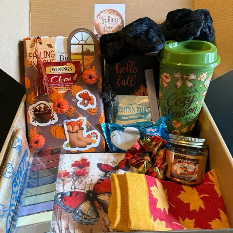 FALLing in Love Themed Book Box
