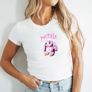 Melanie Martinez Whinnie the Plushie Portals Tour Baby Tee