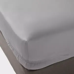 King 400 Thread Count Performance Fitted Sheet Classic Gray - Threshold