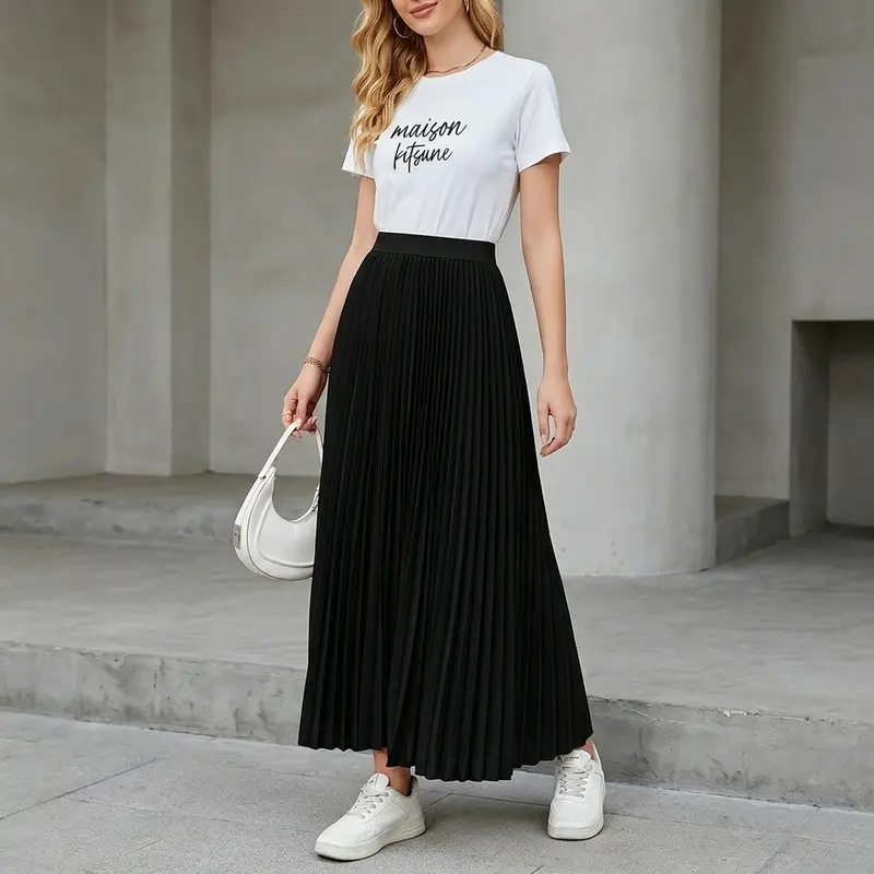 holiday dresses women Retro red puff sleeves deep v-neck silk high waist pleated toast light –  GOOD GIRL REBEL main image 0