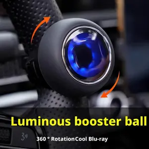 New Car Steering Wheel Assist Device: Universal Vehicle-Mounted Metal Bearing-Style Steeri