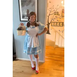 6pc Size Large Dorothy Costume Dress Set Halloween