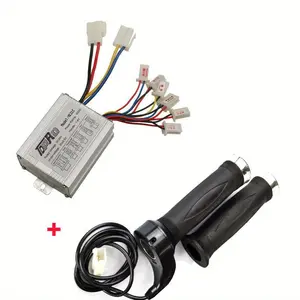 24V 500W Brush Motor Speed Controller Throttle Electric ATV Quad E Bike Scooter