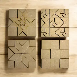 DIY Volume 2 Prim Barn Quilt Signs For Interchangeable Ladder Frames