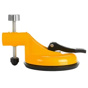 Adjustable Height Setter Professional Countertop Leveling Tool for Granite Marble Quartz Slabs with Vacuum Lifting Clamps Rubber Tile Leveling System Suction Cup