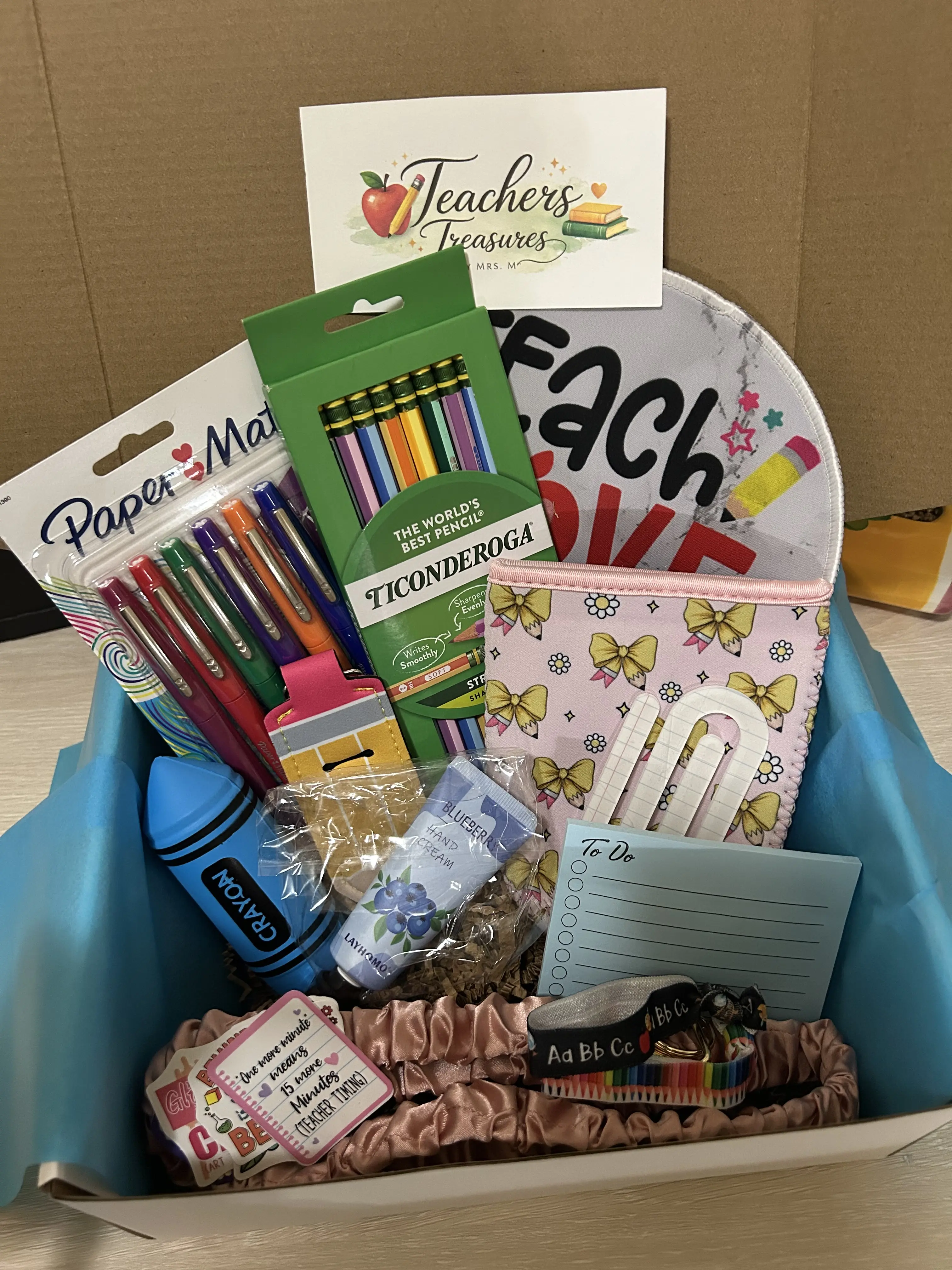 Curated Teacher Box | 12 Classroom & Teacher Items Curated Teacher Box | 12 Classroom & Teacher Items