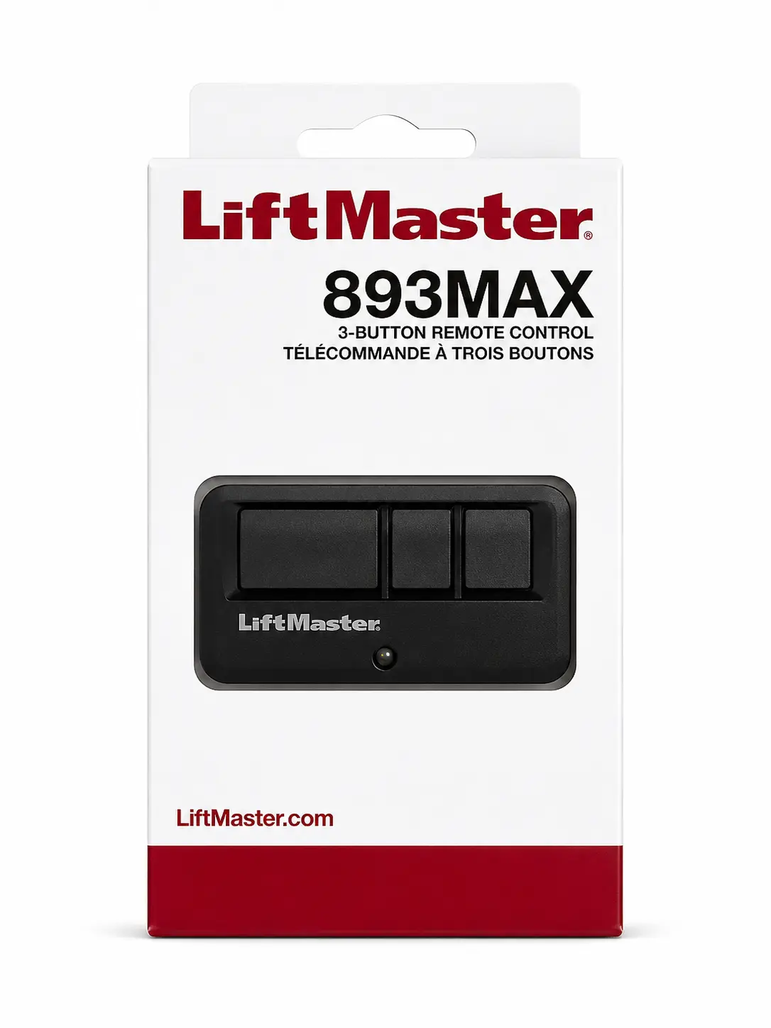 LiftMaster 893Max Remote Control - Black