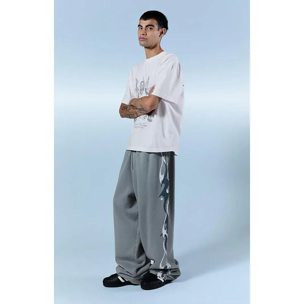 Pacsun Men's Graphic Extreme Fleece Baggy Sweatpants Pacsun Men's Graphic Extreme Fleece Baggy Sweatpants