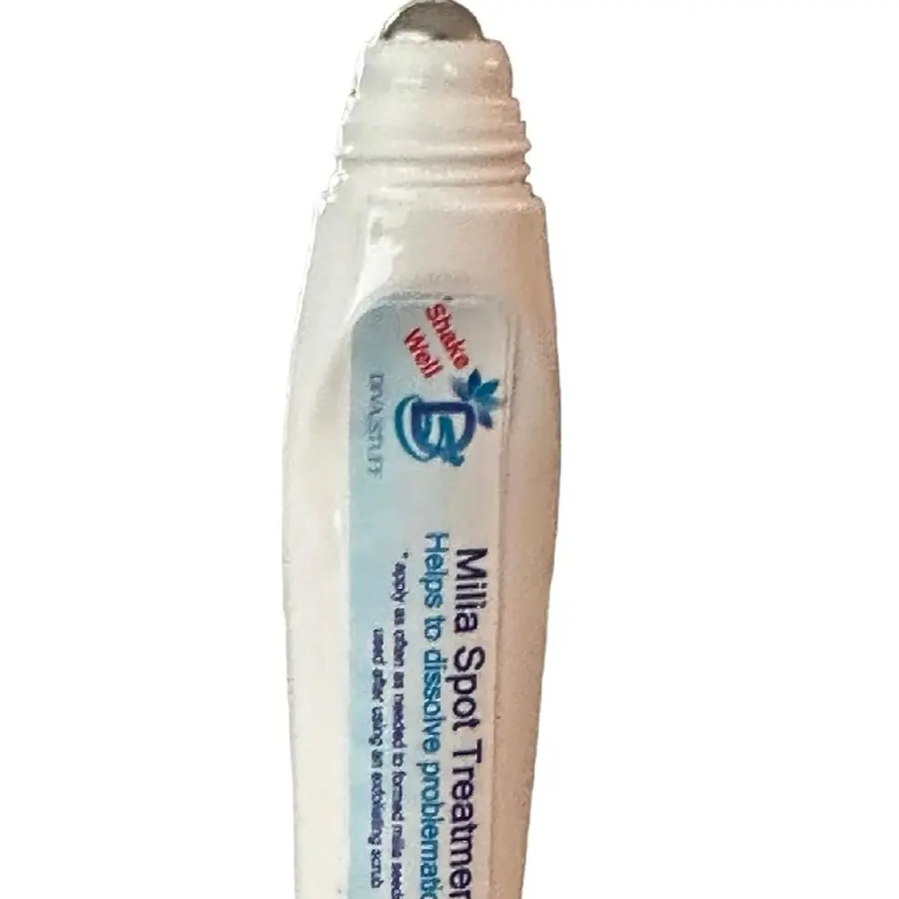 Diva Stuff Original MiIia Spot Applicator For Stubborn White Bumps On Face and Body, Rollerball Applicator