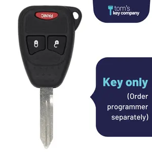 Brand New Aftermarket 3 Button Remote Key for Dodge RAM 2006 (OHT692427AA-3B-46)