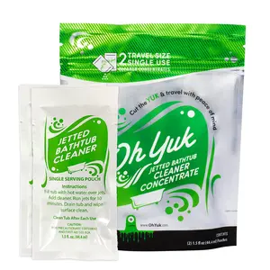 Jetted Tub Cleaner - 2 Travel Pouches