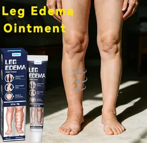 Leg swelling relief cream: soothes edema and pain; anti-swelling leg cream suitable for fatigue and both legs experiencing puffiness—reduces leg swelling, improves discomfort, and firms the legs; ideal for prolonged standing throughout the day.