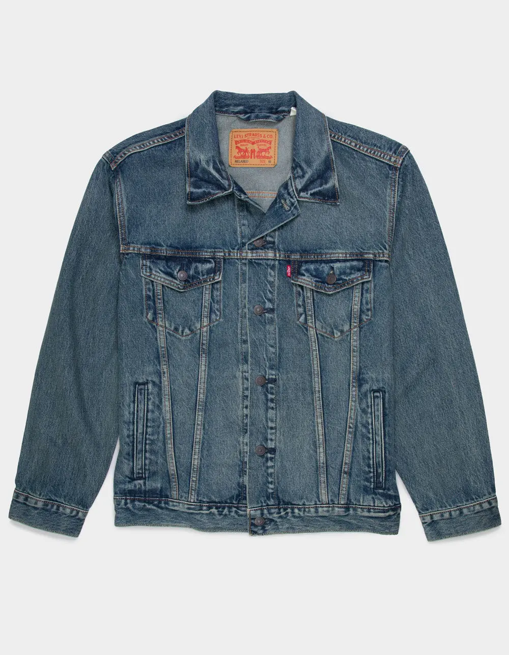 LEVI'S Relaxed Fit Mens Trucker Jacket - Time Well Spent