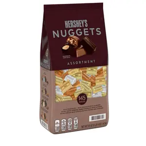 HERSHEY'S NUGGETS Assorted Chocolate Candy, 145 pcs. Snack Dessert Bonbon