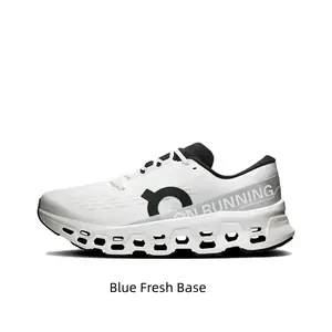 High-Energy Feedback Training Shoes, White and Black Colorway, Dual-Density Foam Midsole