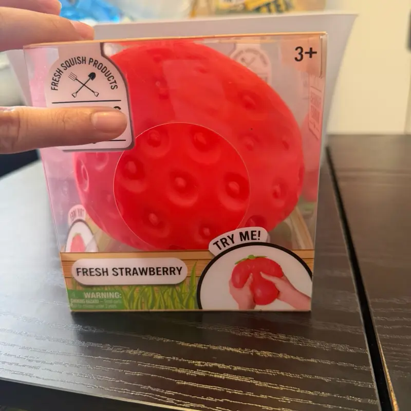 Jumbo squishy strawberry