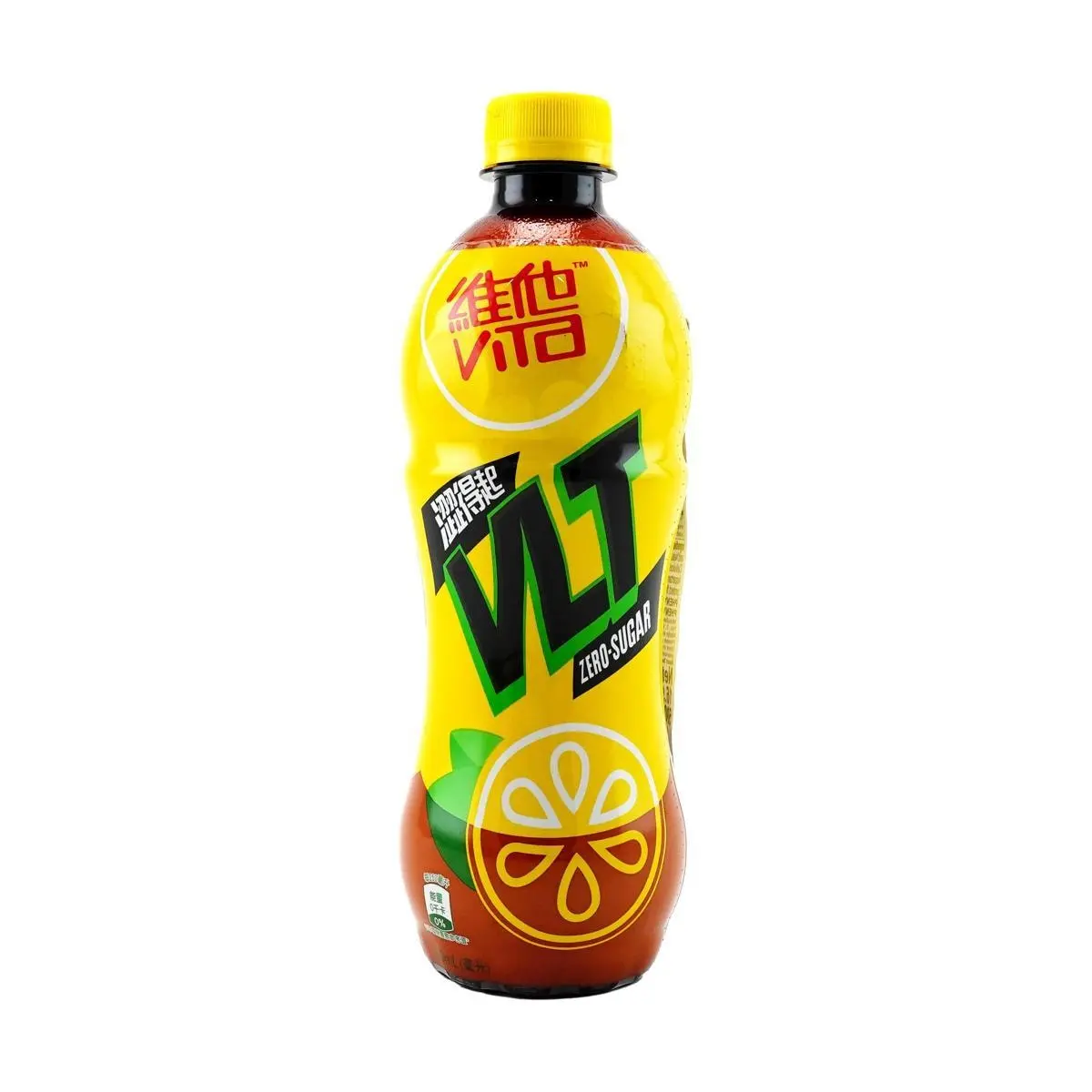 VITA Hong Kong Sugar-Free Lemon Tea 500ml - Zero Sugar, Zero Calorie, Refreshing Drink