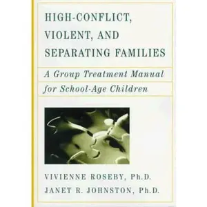 USED-High Conflict Violent and Separating Families by Vivienne Roseby (Paperback)