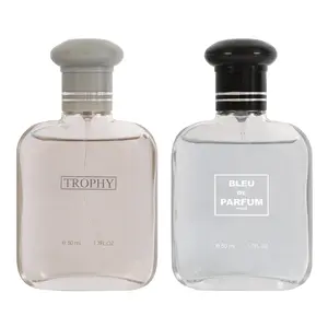 Trophy and Bleu de Parfume Paris Eau de Parfum Bundle Perfume for Men - 50ml / 1.75 fl. oz.