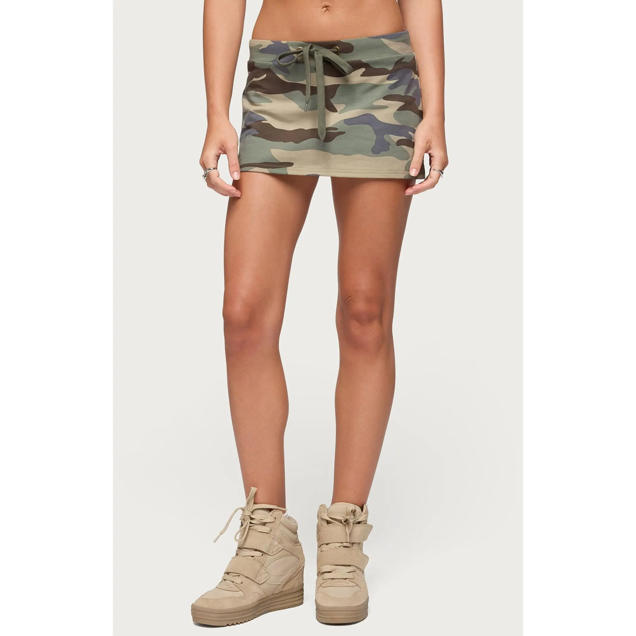 Edikted Women's Bayside Slit Micro Skort - Multicolor