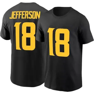 #18 Football Jersey 100% Cotton Shirt Minnesota