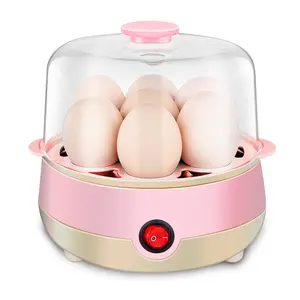 KALLODEAR Rapid Egg Cooker 7 Egg Capacity Electric Egg Cooker for Hard Boiled Poached Scrambled Eggs or Omelets with Auto Shut Off Feature Pink