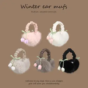 Plush Ear Muffs Winter Women Tulip Winter Warm Ear Covers Ear Protection Ear Muffs Foldable Anti-Freeze Ear Muffs -- 4-pack woman ceiling