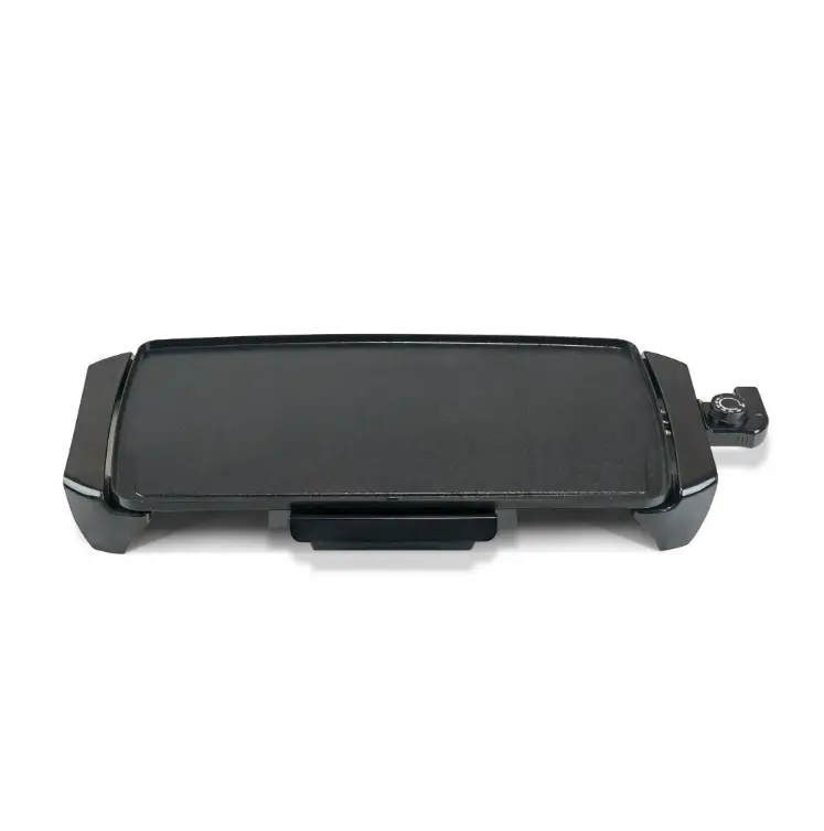 Griddle 10.5x20" Temperature Control, Ideal for Cooking and Baking