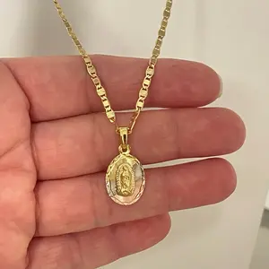 18k Gold Plated Guadalupe Necklace