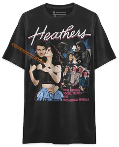 BLACK RABBIT Heathers 1988 Retro Vintage 80s Unisex Classic T-Shirt Christian Slater Winona Rider Soft Premium Tee