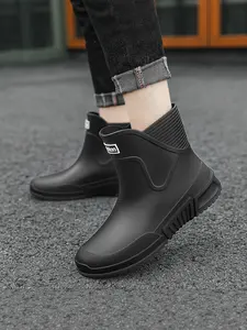 Outdoor Life Partner: Unisex All-Season Short Rain Boots, Premium Anti-Slip Performance, Kitchen & Fishing Needs, Fashionable and Practical Footwear