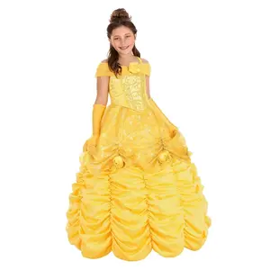 Girl's Premium Belle Costume Dress (© Disney)
