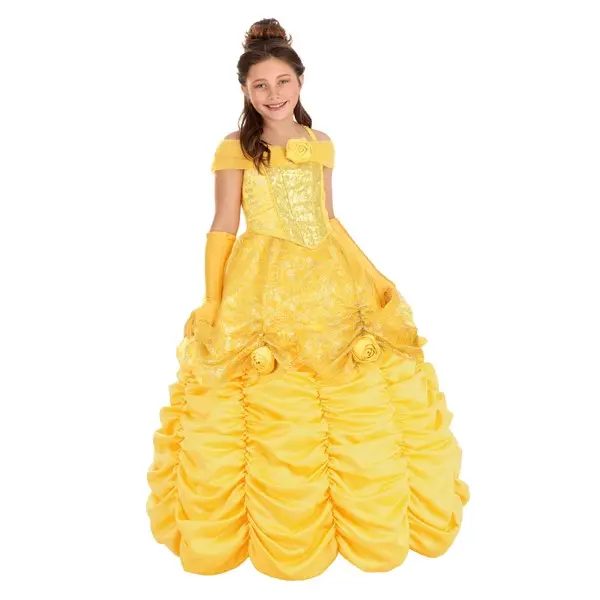 Girl's Premium Belle Costume Dress (© Disney)