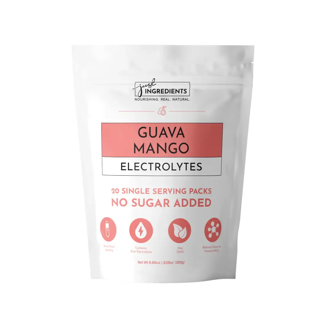 Just Ingredients Guava Mango Electrolytes - Single Serving Packs (20)